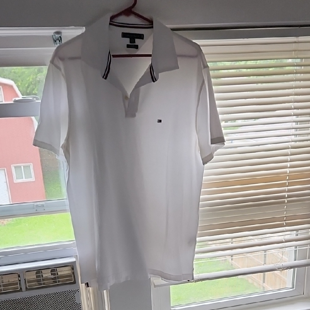 Tommy Hilfiger White Polo Classic Shirt